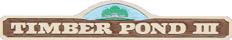  Welcome to the Timber Pond 3 Home Owner Association